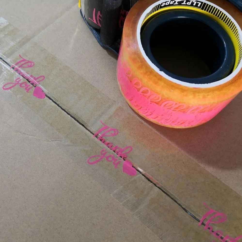 Thank You Shipping Package Tape